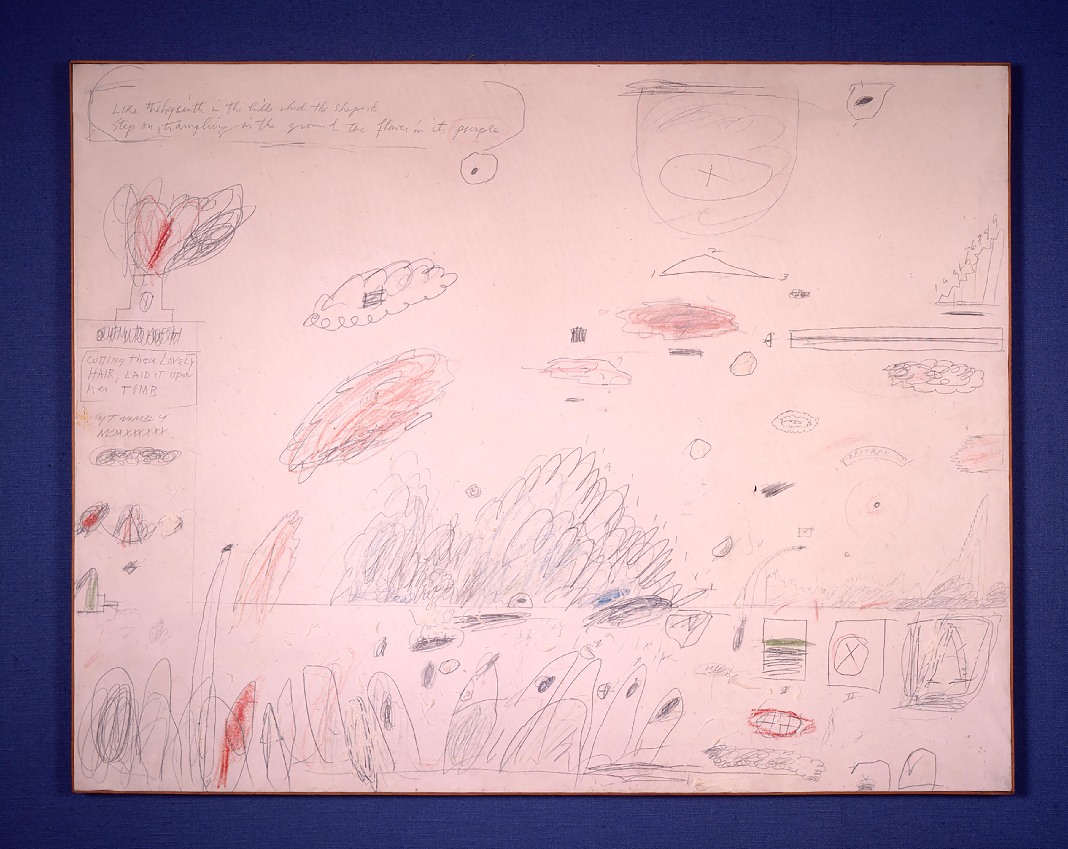 Cy Twombly, Scuola du0027Atene, 1960  